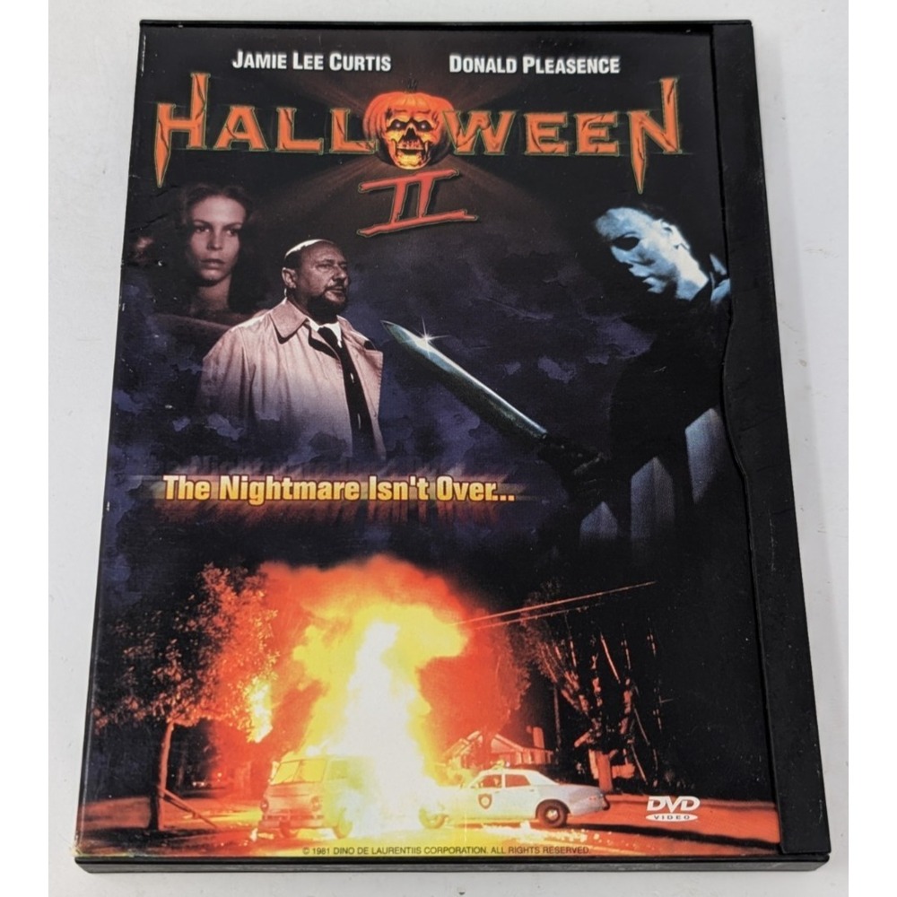 Halloween II 2 Good Times Snap Case Variant DVD 1981 Myers Horror Theme